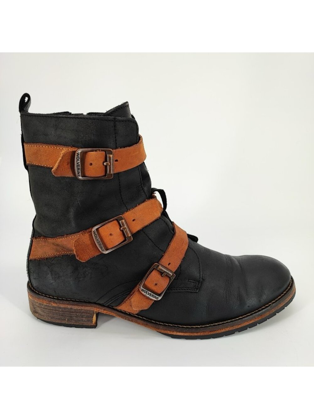 Wolverine Women’s Size 10 US Boots Mid-Calf Leather Black Stock W10281